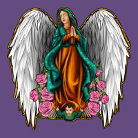 Angel Wing Lady Of Guadalupe Vintage Hoodie | Teevron