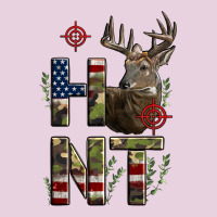 Deer Hunting Usa Flag Ladies Tee | Teevron