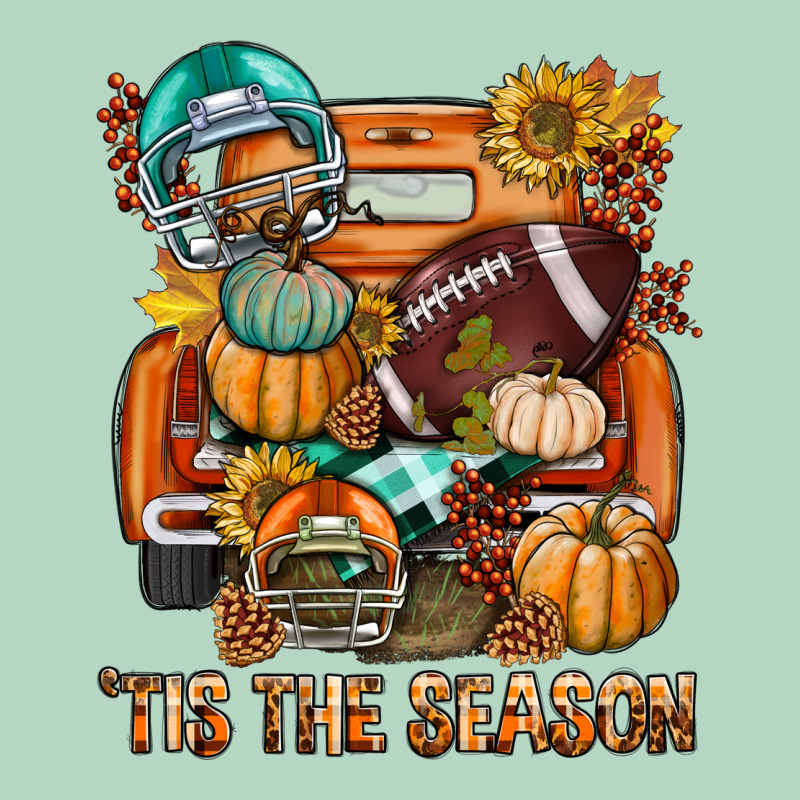 Tis The Season Fall Football Truck Classic Tee by BundleAndBundleShop | Teevron