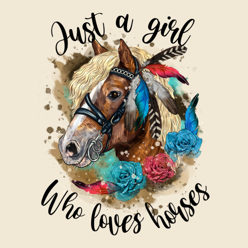 Just A Girl Who Loves Horses Haflinger Premium Tee by LillyAllenDesigns | Teevron
