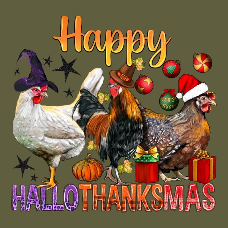 Happy Hallothanksmas Chick Vintage Tee by BundleAndBundleShop | Teevron