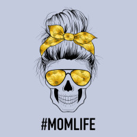 Yellow Flower Mom Skull Long Sleeve Tee | Teevron
