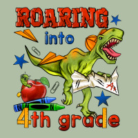 Roaring Into 4th Grade Urban Heavy Tee | Teevron