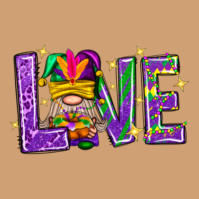 Mardi Gras Love With Gnome Vintage Tee by BundleAndBundleShop | Teevron