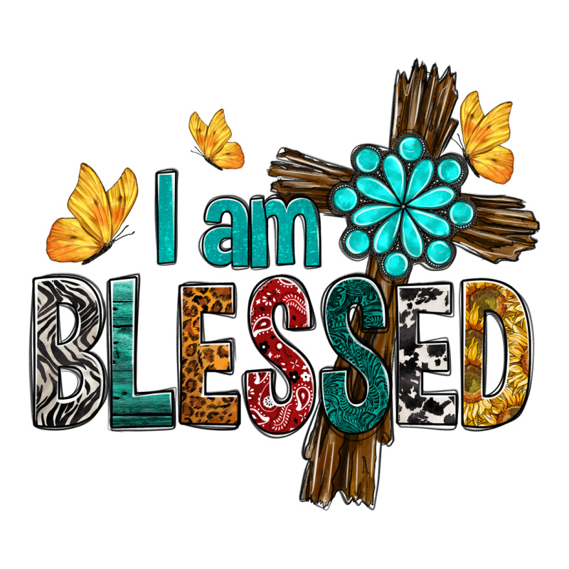 I Am Blessed Cross Classic Tee by BundleAndBundleShop | Teevron