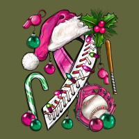 Pink Christmas Breast Cancer Ribbon Baseball Classic Tee | Teevron