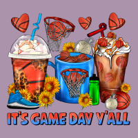 It's Game Day Y'all Basketball Coffee Cups Heavyweight Hoodie | Teevron