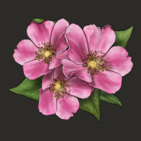 Wild Prairie Rose Illustrations Heavy Core Tee | Teevron