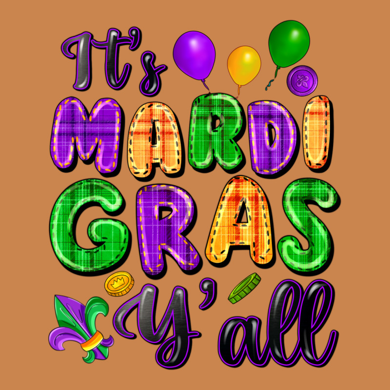 It's Mardi Gras Y'all Heavyweight Hoodie by FaDigitalArtStudio | Teevron