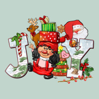 Christmas Joy Girl Gnome Zipper Hoodie | Teevron