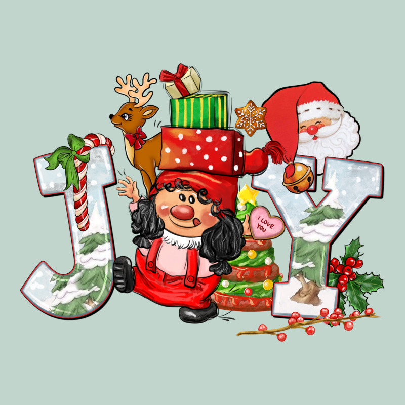 Christmas Joy Girl Gnome Zipper Hoodie by CowGirlArtShop | Teevron