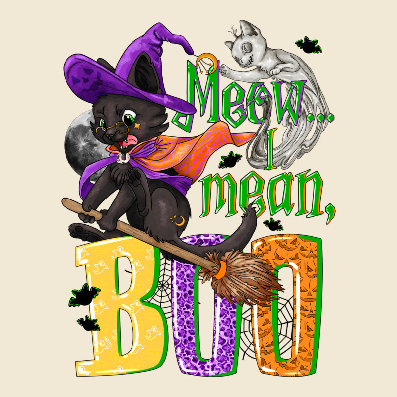 Meow I Mean, Boo Halloween Premium Tee by NancyCooperArtShop | Teevron