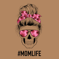 Pink Flower Mom Skull Long Sleeve Tee | Teevron