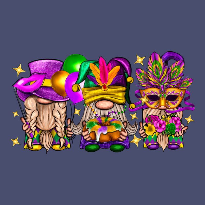 Mardi Gras Gnomies Cakes Flowers And Balloon Vintage Tee by BundleAndBundleShop | Teevron