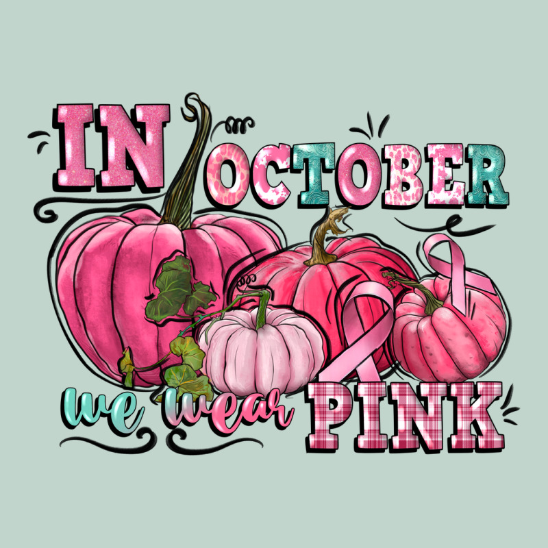 In October We Wear Pink Zipper Hoodie by CowGirlArtShop | Teevron