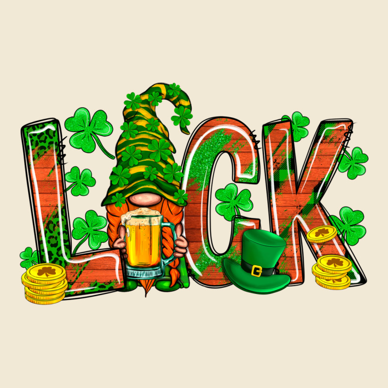 Luck With Gnome And Beer Ladies Tee by NancyCooperArtShop | Teevron