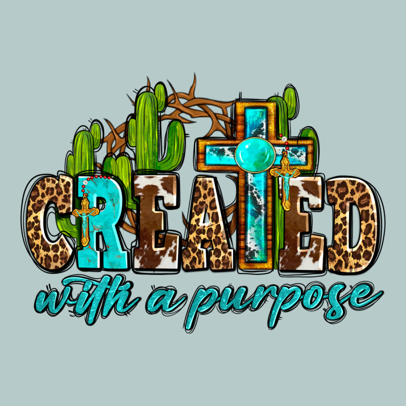 Created With A Purpose Heavy Core Tee by AdoDesignShop | Teevron