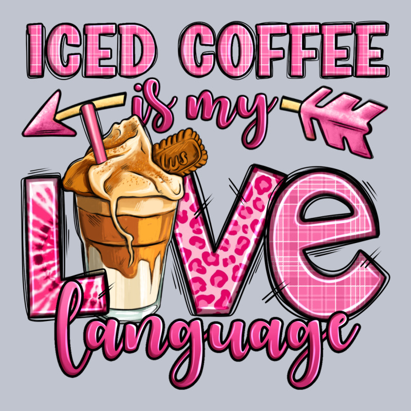 Iced Coffee Is My Love Language Premium Hoodie by OliviaCreatesArt | Teevron