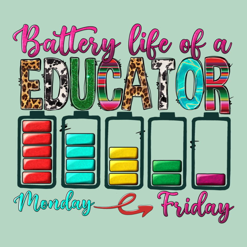 Battery Life Of A Educator Classic Tee by BundleAndBundleShop | Teevron