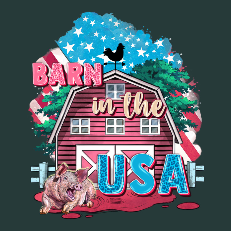 Barn In The Usa Premium Sweatshirt by FaDigitalArtStudio | Teevron