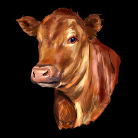 Red Angus Cattle Cow Premium Tee | Teevron