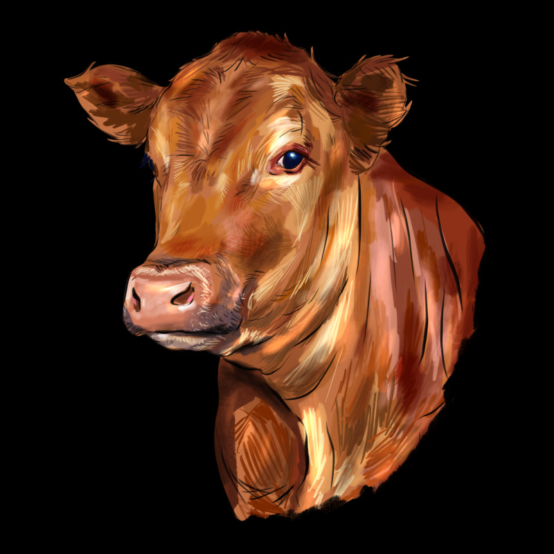 Red Angus Cattle Cow Premium Tee by LillyAllenDesigns | Teevron