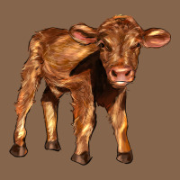 Red Angus Calf Premium Tee | Teevron