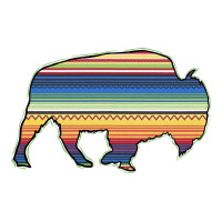 Aztec Bison Silhouette Long Sleeve Tee | Teevron