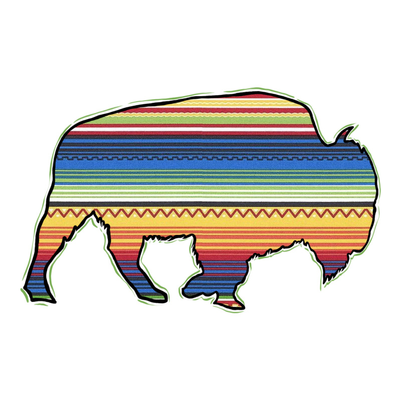Aztec Bison Silhouette Long Sleeve Tee by Bettercallsaul | Teevron