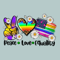 Peace Love  Equality Heavy Core Tee | Teevron