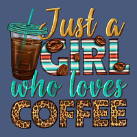 Just A Girl Who Loves Coffee Vintage Hoodie | Teevron