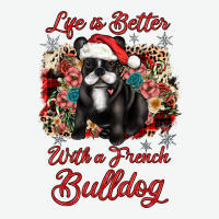 Christmas Life Is Better With A French Bulldog Urban Heavy Tee | Teevron