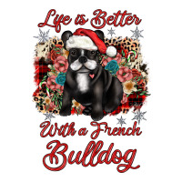 christmas life is better with a french bulldog | Teevron