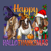 Happy Hallothanksmas Goats Vintage Tee | Teevron