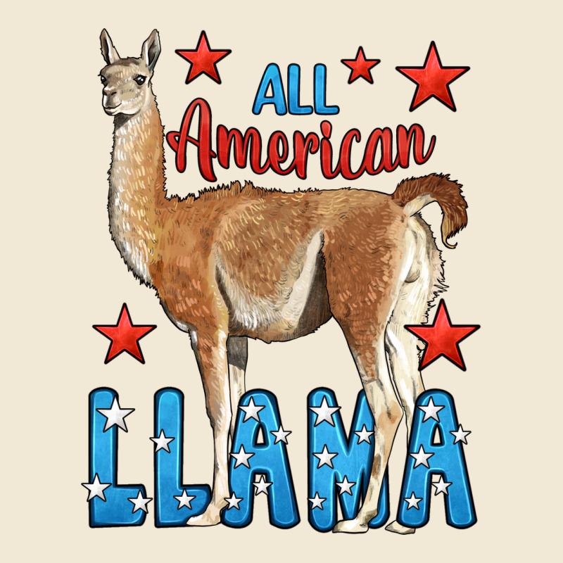 All American Llama Ladies Tee by LillyAllenDesigns | Teevron