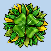 St. Patricks Sunflower With Clover Classic Tee | Teevron