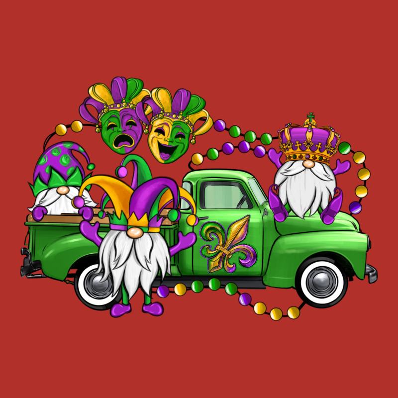Mardi Gras Gnomes Truck Premium Hoodie by OliviaCreatesArt | Teevron