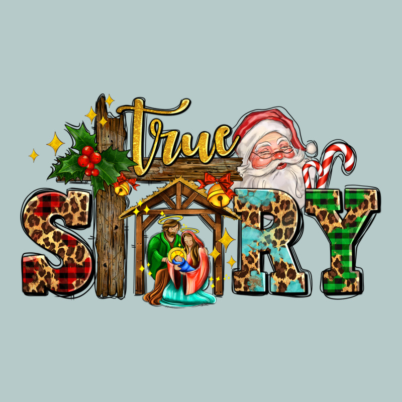 True Story Jesus And Mary Wıth Santa Heavy Core Tee by AdoDesignShop | Teevron