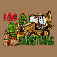 I Dig Christmas Backhoe Loader Classic Tee | Teevron