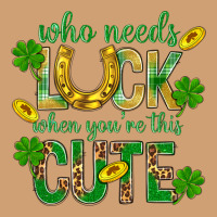 Who Needs Luck When You're This Cute St. Patricks Vintage Tee | Teevron