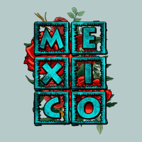 Mexico With Roses Heavy Core Tee | Teevron