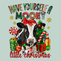 Have Yourself A Little Christmas Cow Zipper Hoodie | Teevron
