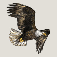 White Headed Eagle Heavy Core Tee | Teevron