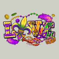 Love Mardi Gras Heavyweight Hoodie | Teevron