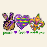 Peace Love Mardi Gras Vintage Tee | Teevron