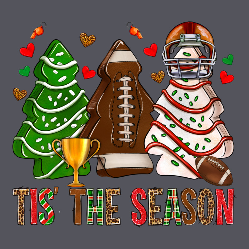 Tis' The Season American Football Christmas Cakes Bbs Vintage Hoodie by BundleAndBundleShop | Teevron