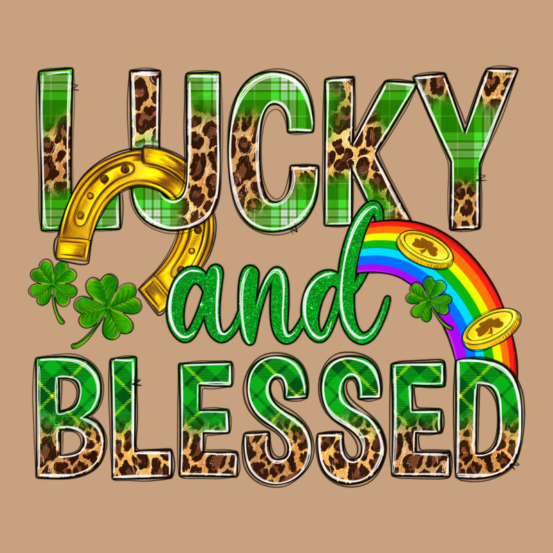 Lucky And Blessed St Patricks Vintage Tee by BundleAndBundleShop | Teevron