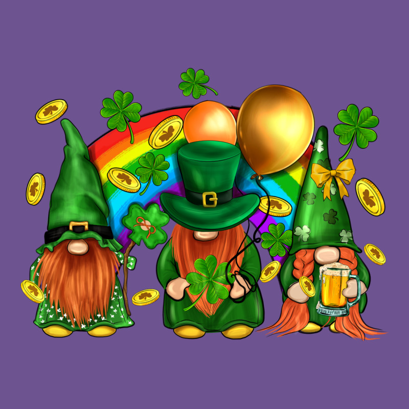 St. Patricks  Gnomies With Rainbow Vintage Tee by BundleAndBundleShop | Teevron