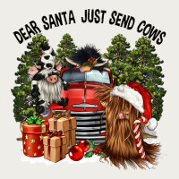 Dear Santa Just Send Cows Zipper Hoodie | Teevron