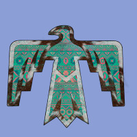 Cowhide Aztec Thunderbird Long Sleeve Tee | Teevron